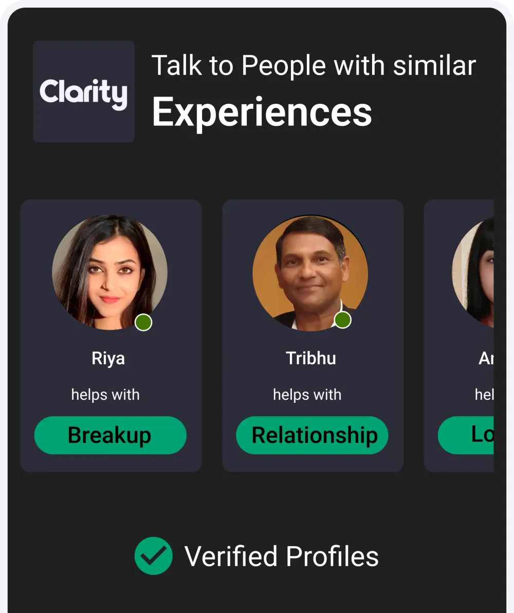 Talk to people with similar experiences breakup relationship lonely heartbreak